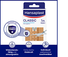 HANSAPLAST Gesso classico 6 cmx1 m, 1 pz