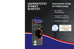 HANSAPLAST Benda sportiva per ginocchio taglia M, 1 pz