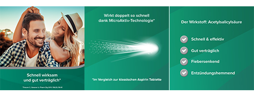 ASPIRIN 500 mg compresse rivestite, 40 pezzi