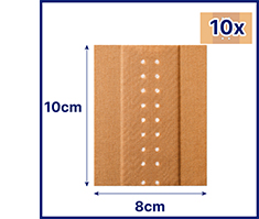 HANSAPLAST Gesso classico 8cm x1 m, 1 pz