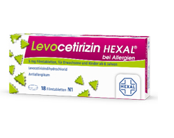 LEVOCETIRIZIN HEXAL per le allergie 5 mg compresse rivestite con film, 100 pz