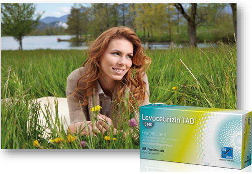 LEVOCETIRIZIN TAD 5 mg compresse rivestite con film, 100 pz