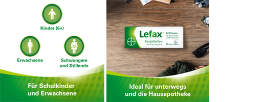 LEFAX Compresse masticabili, 20 pezzi