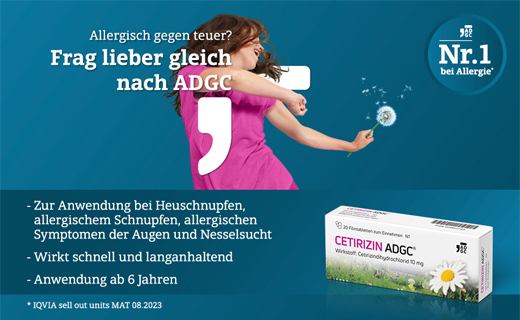 CETIRIZIN ADGC Compresse rivestite con film, 20 pezzi