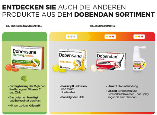 DOBENSANA Pasta di miele alle erbe Vit.C & Pasta di zinco, 36 pz