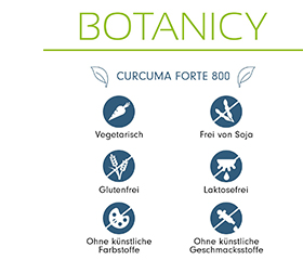 CURCUMA FORTE 800 con NovaSol Curcumin Capsule, 30 pz