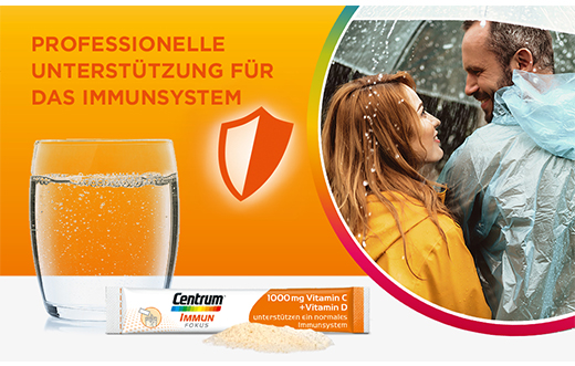 CENTRUM Focus Immune 1000 mg Vitamina C+D Sticks, 24 pz