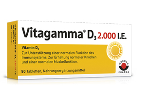 VITAGAMMA D3 2.000 U.I. vitamina D3 NEM compresse, 200 pz