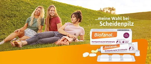 BIOFANAL Confezione combinata per micosi vaginale, Vagtab + unguento, 1 P