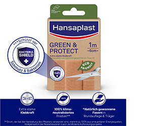 HANSAPLAST Verde & Gesso di protezione 6 cmx1 m, 1 pz