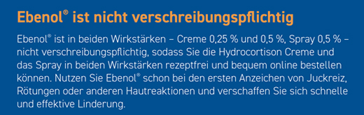 EBENOL Crema allo 0,5%, 30 g