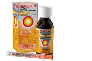 NUROFEN Succo Junior Febbre e Dolore Arancia 40 mg/ml, 100 ml