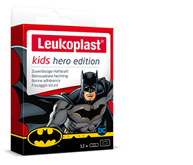LEUKOPLAST strisce per bambini eroe Batman Mix, 12 pz