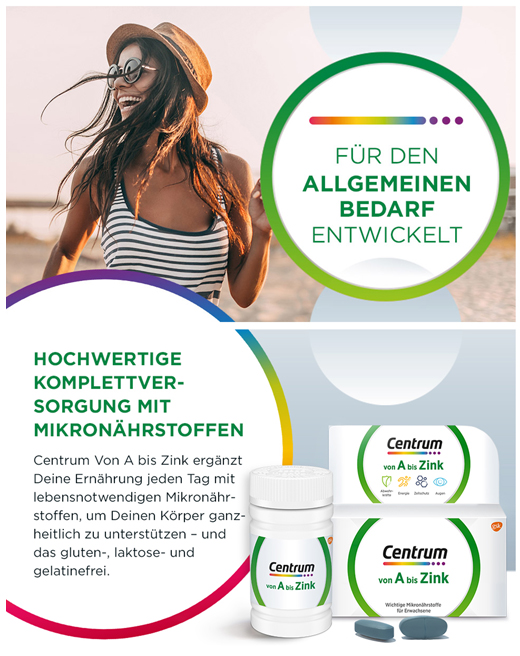 CENTRUM Compresse A-Zinc, 60 pz