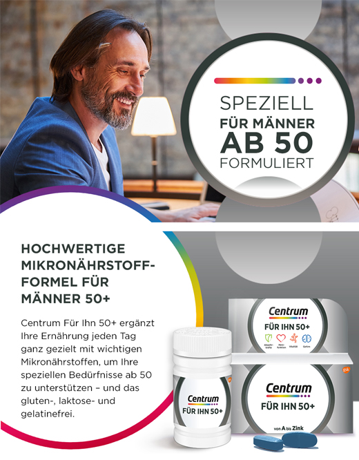 CENTRUM per Lui 50+ Compresse, 60 pezzi