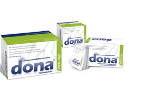 DONA 250 mg compresse rivestite, 240 pz
