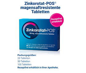 ZINKOROTAT POS compresse rivestite di enterico, 500 pz