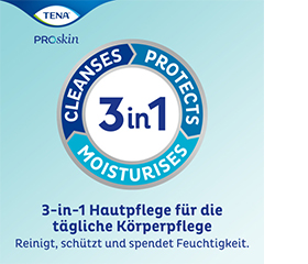 TENA WET Salvietta 3in1, 48 pezzi