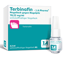 TERBINAFIN-1A Pharma Nagell.g.Nagelpilz 78.22mg/ml, 3.3 ml