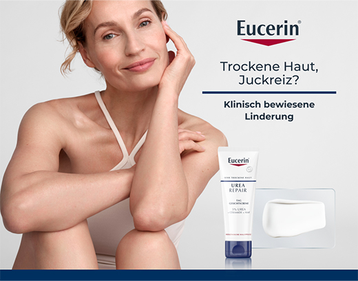 EUCERIN UreaRepair Crema Viso 5% Giorno, 50 ml