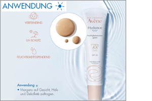 AVENE Hydrance BB emulsione idratante leggermente colorata, 40 ml