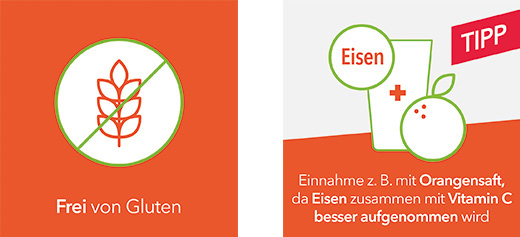 EISENTABLETTEN-ratiopharm 100 mg compresse rivestite con film, 100 pz