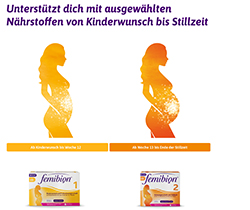 FEMIBION 2 pillole di gravidanza+allattamento senza iodio, 2X60 pz
