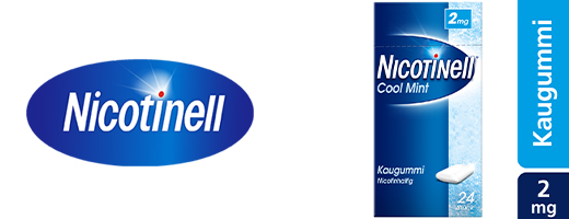 NICOTINELL Gomma da masticare Cool Mint 2 mg, 24 pz