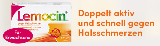 LEMOCIN contro il mal di gola Aroma d'arancia Lut. 24 pz
