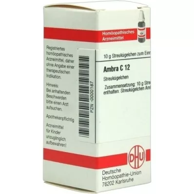 AMBRA Globuli C 12, 10 g AMBRA Globuli C 12, 10 g