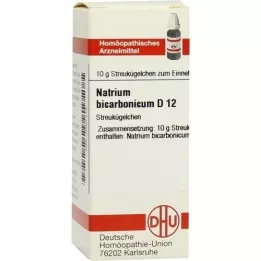 NATRIUM BICARBONICUM D 12 globuli, 10 g