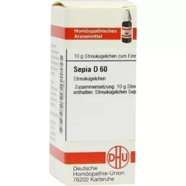SEPIA D 60 globuli, 10 g