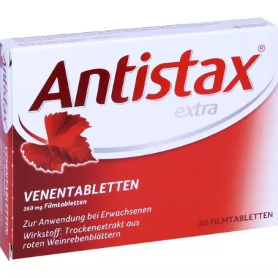 ANTISTAX compresse per vene extra, 30 pz