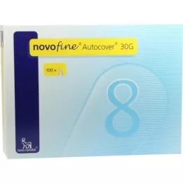 NOVOFINE Cannule Autocover 8 mm 30 G, 100 pezzi