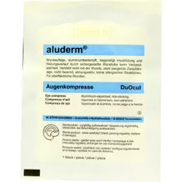 ALUDERM Compresse oculari DuOcul sterili, 1 pz