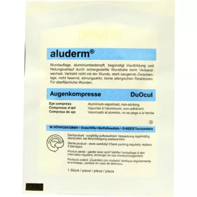 ALUDERM Compresse oculari DuOcul sterili, 1 pz ALUDERM Compresse oculari DuOcul sterili, 1 pz
