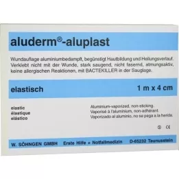 ALUDERM aluplast Wundverb.Pfl.4 cmx1 m elastico, 1 pezzo