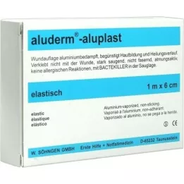 ALUDERM aluplast Wundverb.Pfl.6 cmx1 m elastico, 1 pezzo