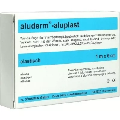 ALUDERM aluplast Wundverb.Pfl.6 cmx1 m elastico, 1 pezzo ALUDERM aluplast Wundverb.Pfl.6 cmx1 m elastico, 1 pezzo