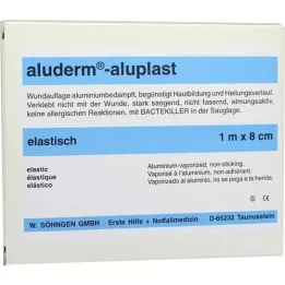 ALUDERM aluplast Wundverb.Pfl.8 cmx1 m elastico, 1 pezzo