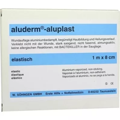ALUDERM aluplast Wundverb.Pfl.8 cmx1 m elastico, 1 pezzo ALUDERM aluplast Wundverb.Pfl.8 cmx1 m elastico, 1 pezzo