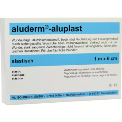 ALUDERM aluplast Wundverb.Pfl.6 cmx1 m stabile, 1 pezzo ALUDERM aluplast Wundverb.Pfl.6 cmx1 m stabile, 1 pezzo