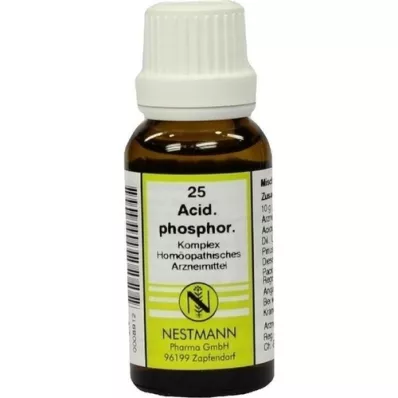 ACIDUM PHOSPHORICUM KOMPLEX Diluizione n.25, 20 ml