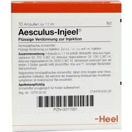 AESCULUS INJEEL Fiale, 10 pz
