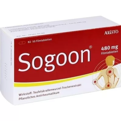 SOGOON Compresse rivestite con film da 480 mg, 50 pz