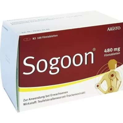 SOGOON Compresse rivestite con film da 480 mg, 100 pz SOGOON Compresse rivestite con film da 480 mg, 100 pz