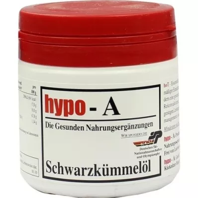 HYPO A Capsule di olio di cumino nero, 150 pezzi HYPO A Capsule di olio di cumino nero, 150 pezzi