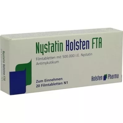 NYSTATIN Compresse rivestite con film Holsten, 20 pz
