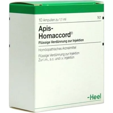 APIS HOMACCORD Fiale, 10 pz