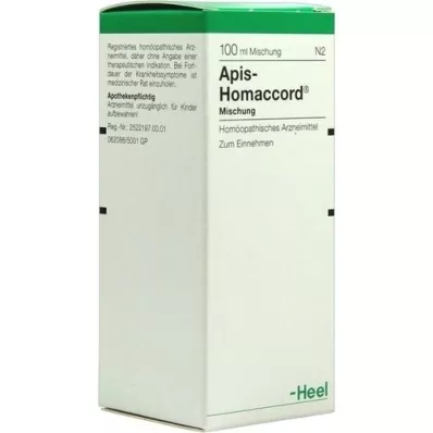 APIS HOMACCORD Liquido, 100 ml APIS HOMACCORD Liquido, 100 ml